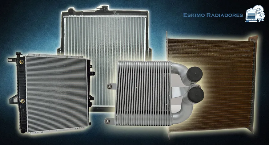 Línea de radiadores e intercooler fabricados por Eskimo Radiadores